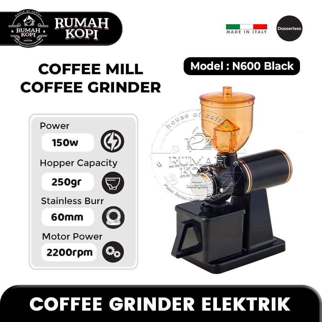 Kopi Grinder Elektrik Coffee Mill N600 Coffee Grinder Espresso