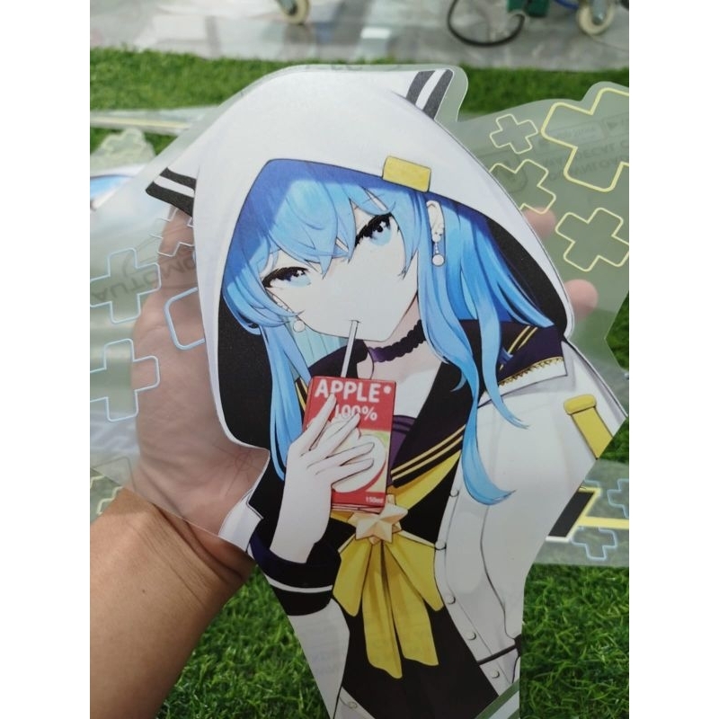 Striping Sticker Transparan Yamaha MX King V2 Costum Anime Hoshimachi