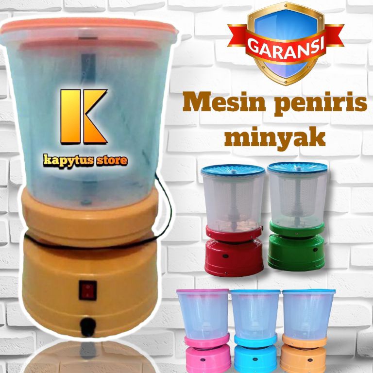 KODE I18V spiner peniris minyak mesin saringan minyak goreng alat pengering minyak