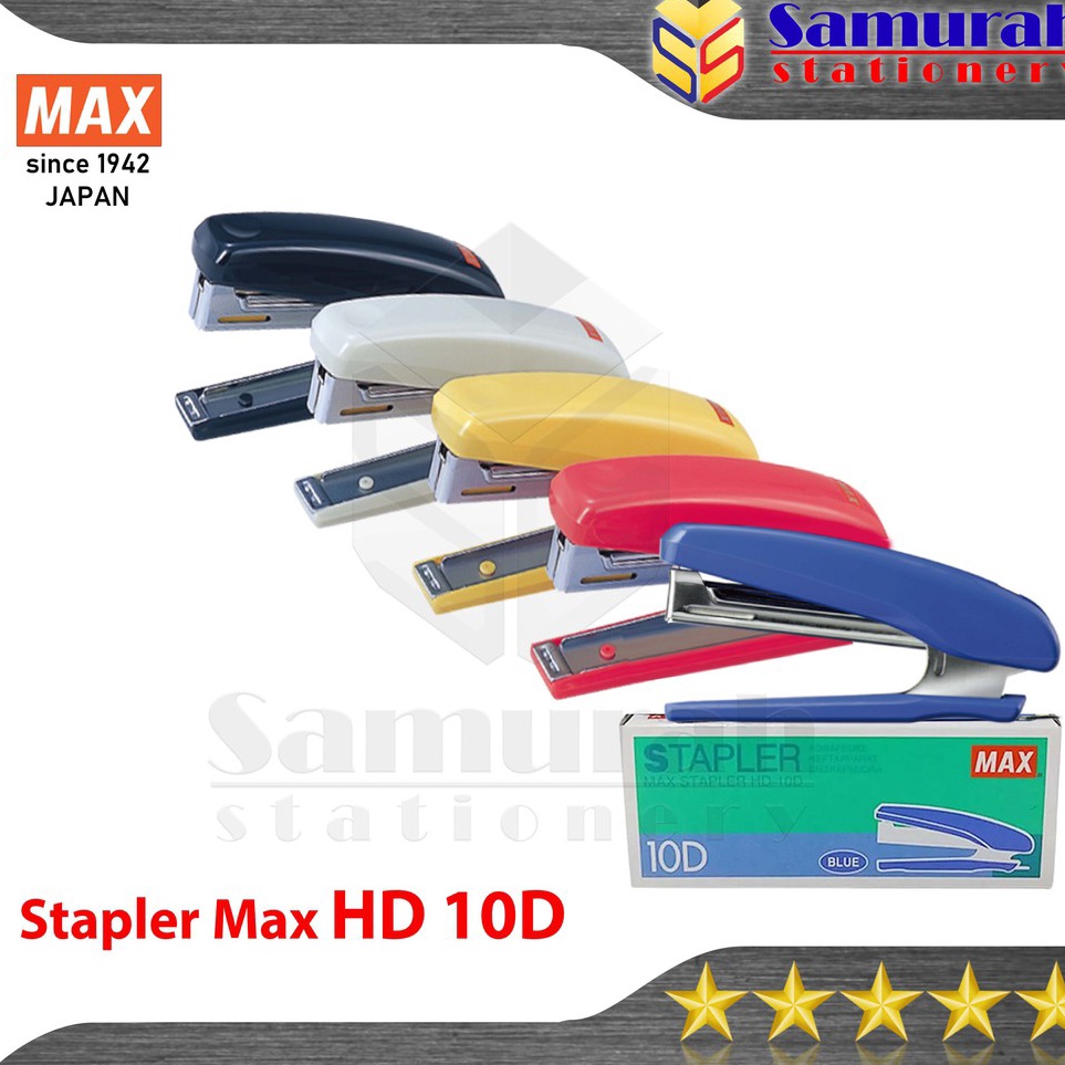 

KODE G43E Stapler Max HD 1D Mesin Staples Tangan HD1D Alat Strapler Hecter Kertas HD1D Kecil isi no 1