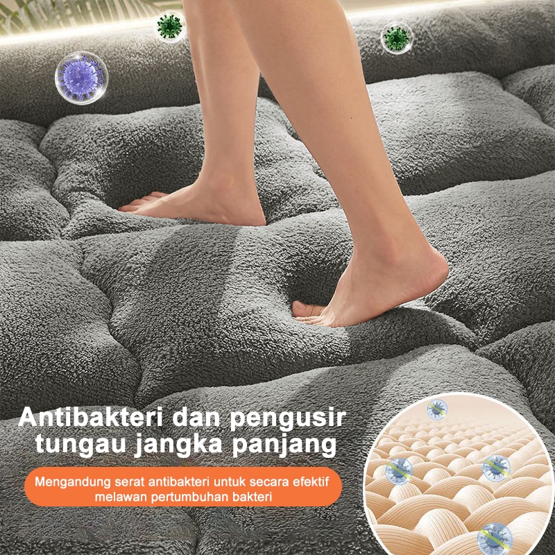 Kasur Lantai Berkualitas Tinggi Kasur Kulit Domba Kasur Lipat Tebal Dan Super Lembut Ukuran