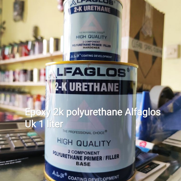 

KODE D9H EPOXY PU ALFAGLOS EPOXI ALFA RETHANE CAT DASAR BESI DAN PLASTIK 1 LITER