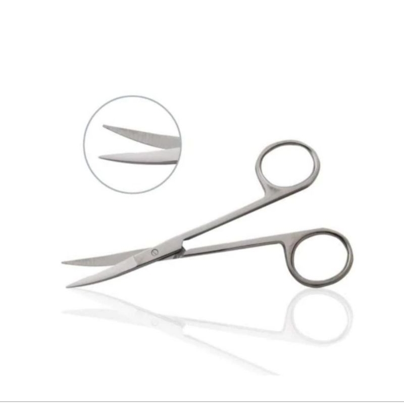 

Gunting Tajam Bengkok 12 cm stainless