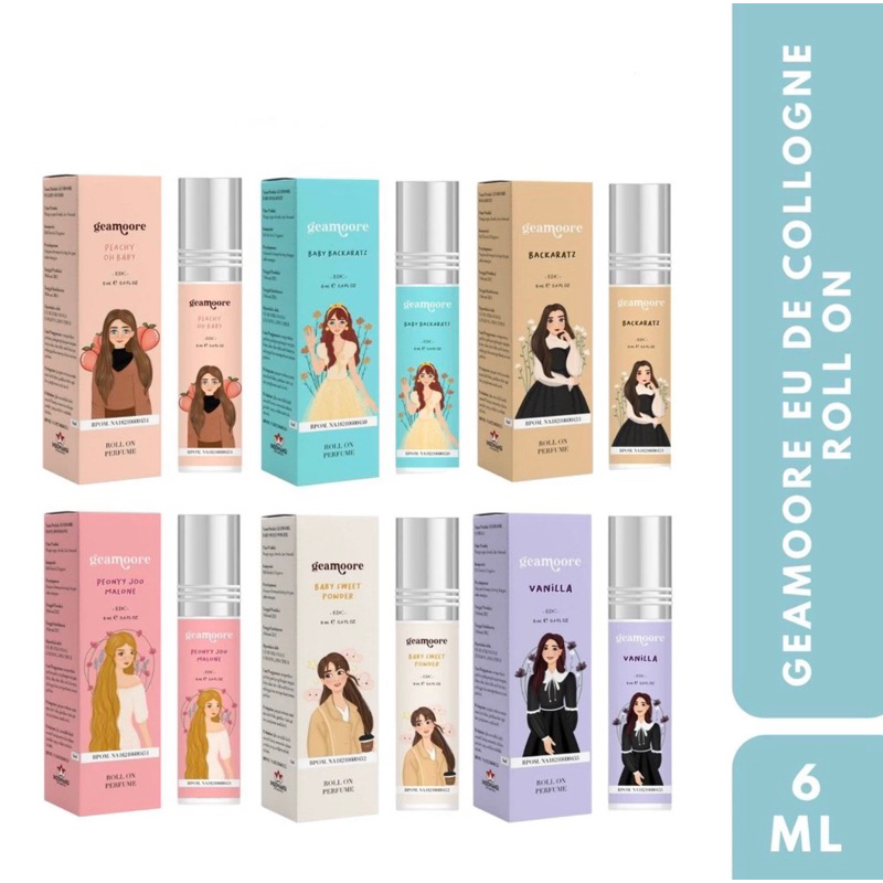 (BPOM) Parfum Geamoore / Perfume Geamoore Ukuran 6ml