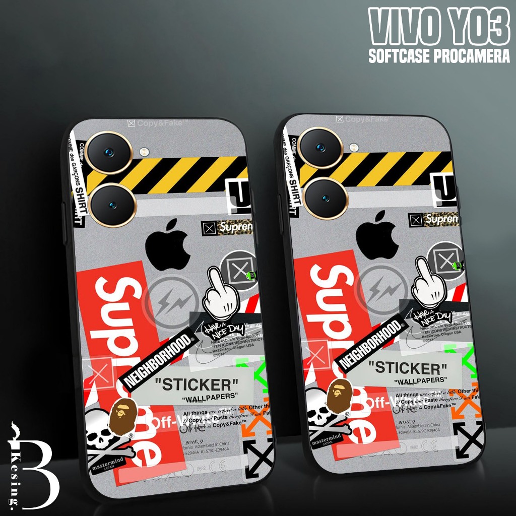 Case VIVO Y03 - Casing VIVO Y03 Motif BA - Silikon Hp VIVO Y03 - Kesing Hp VIVO Y03 - Softcase Proca