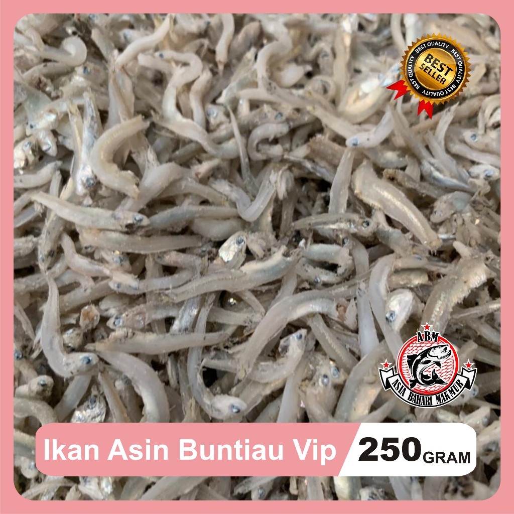 

Ikan Asin Teri Buntio Vip Buntiau Premium 250 gram