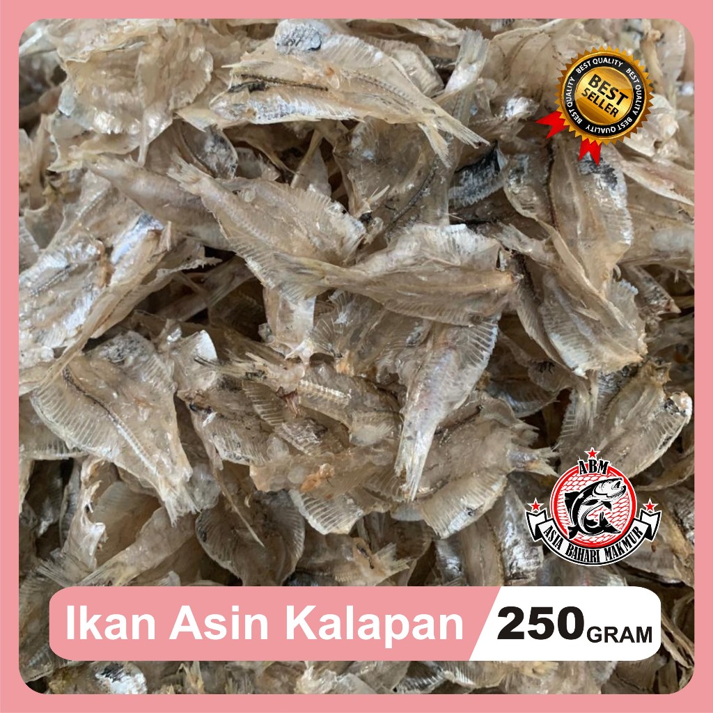 

Ikan Asin Kalapan Tipis Pakang Tawar Pakang Tipis 250 gram