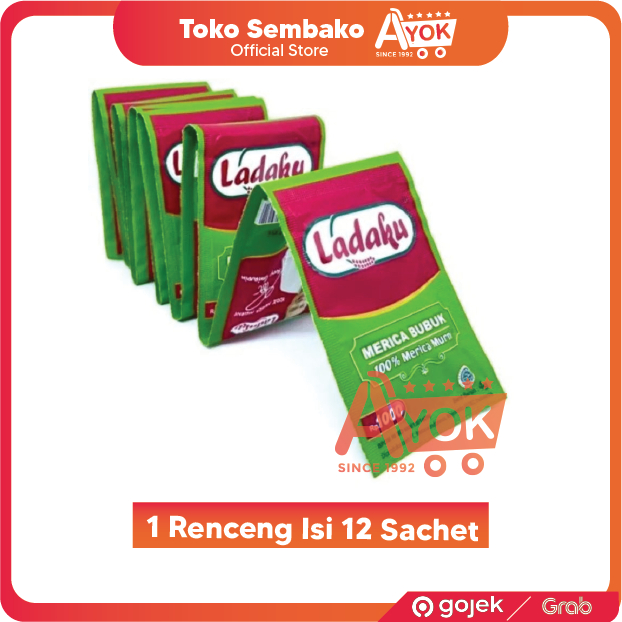 

Ladaku Merica Bubuk - 1 Renceng isi 12 sachet