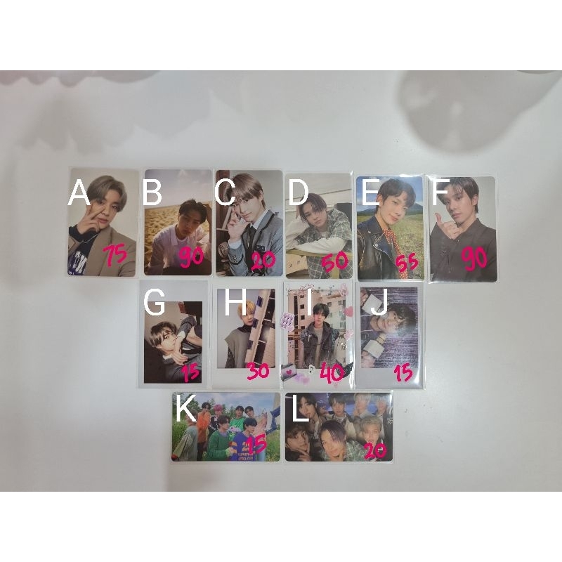 [READY STOCK INA] OFFICIAL PC Photocard & Bookmark ENHYPEN - Jake, Jay, Niki, Heeseung, OT7