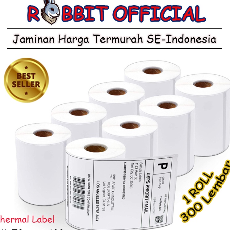 

Booming LABEL THERMAL 78 x 1 KERTAS STICKER BARCODE 78x1mm Isi 3 PCS