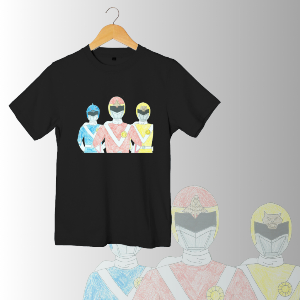 Kaos Sun Vulcan Kaos Power Rangers Kaos Taiyou Sentai Sun Vulcan Kaos Super Sentai Sablon kronos2501