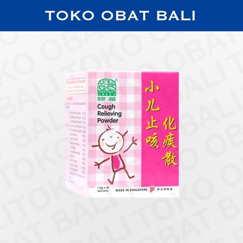 Nature's Green Cough Relieving Powder isi 10 Bungkus