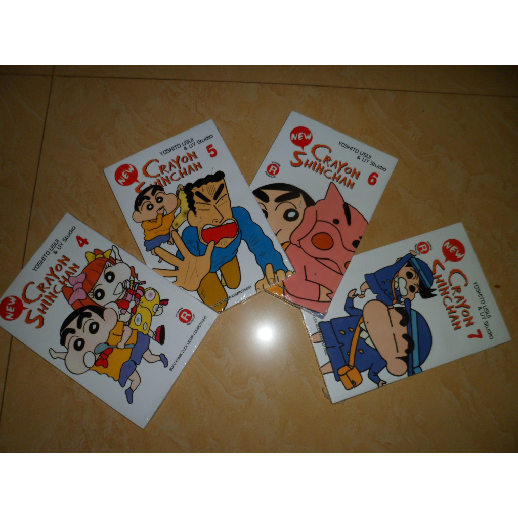 Komik Cabutan Crayon Shinchan New Segel Baru