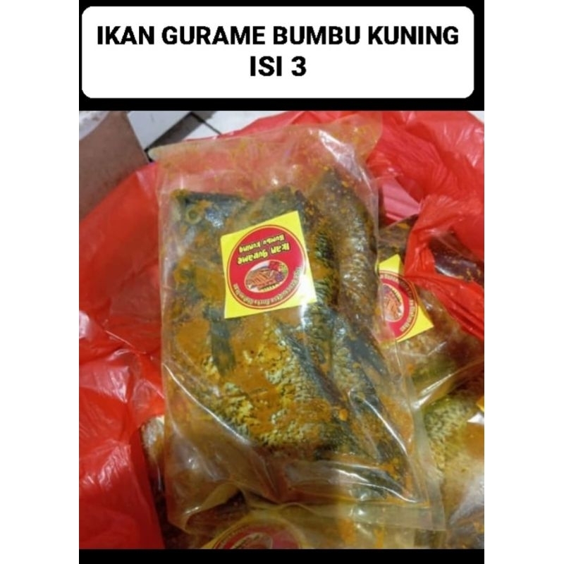 

IKAN GURAME BUMBU KUNING FROZEN ISI 3