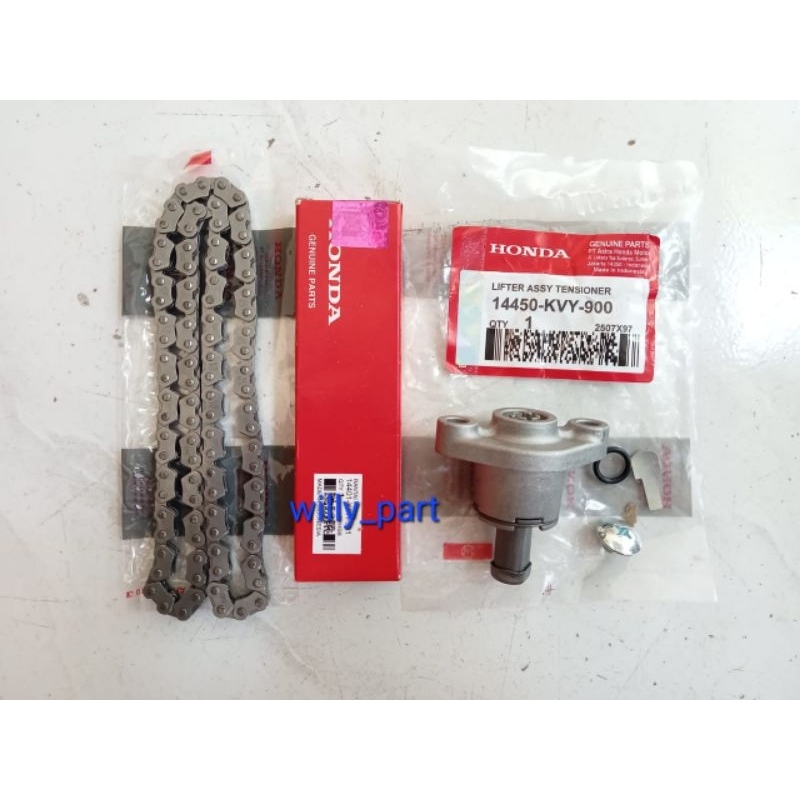 Paket Rantai Keteng + Tonjokan Keteng Vario 125 Fi F1 Vario 125 Techno Vario 150 Fi Pcx 150  KZR