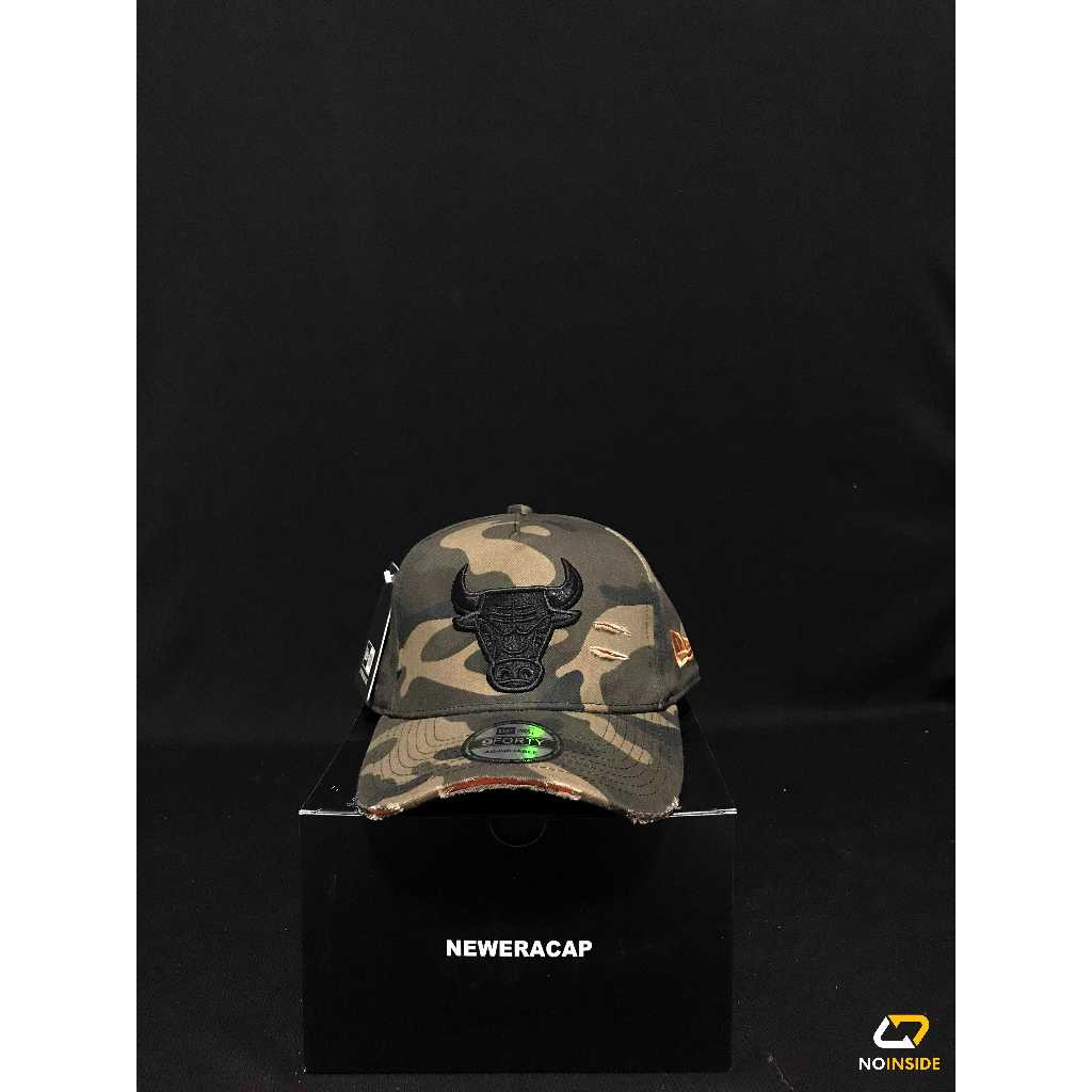 bulls army damaged /9forty A frame / Topi premium