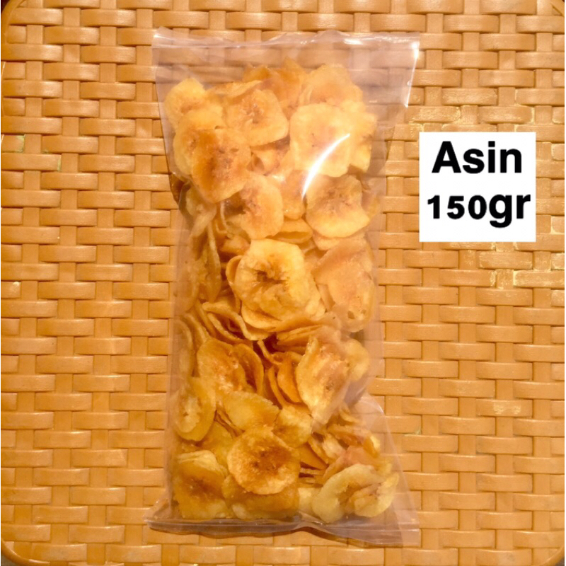 

KRIPIK PISANG ASIN GURIH 150gr