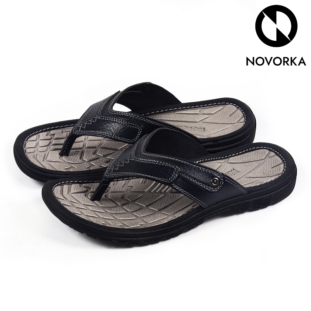 Sandal Pria Alas Kaki Cowok Dewasa Hari Raya Hadiah Kado Pacar Viral Sndl Lakilaki Sendal Kulit Rema