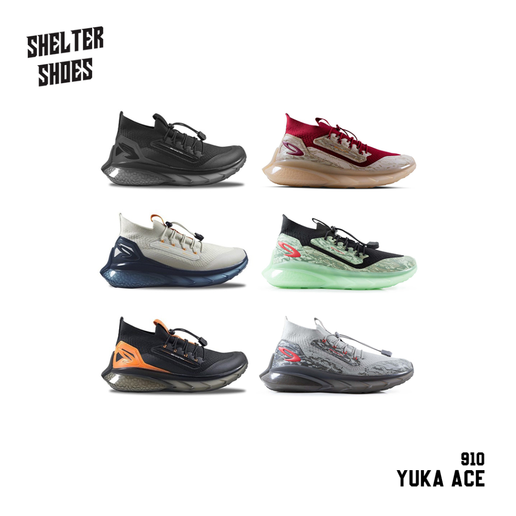 SEPATU RUNNING NINETEN 910 YUKA ACE 1.5 SEPATU SPORTSTYLE | AURORUN KANZAKI HAZE STRIKE PRO HAZE FLO