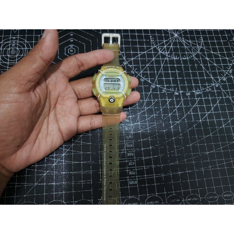 JUAL JAM TANGAN CASIO BABY G BG 350 DOLPHIN PRELOVED BEKAS SEKEN