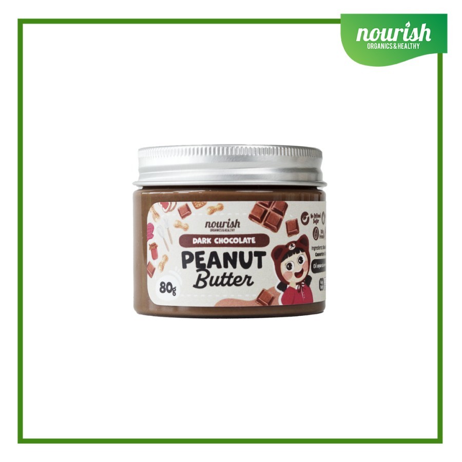 

Nourish Dark Chocolate Peanut Butter - 80 gr