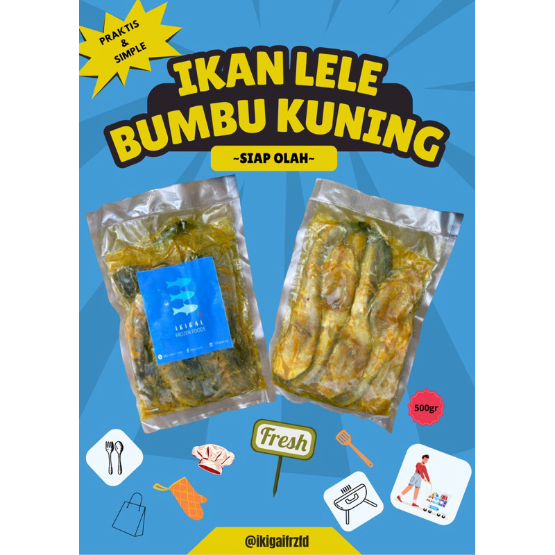 

Ikan lele bumbu kuning