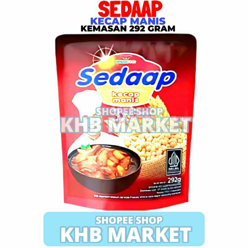 

Kecap Sedaap Manis 292GR Pouch