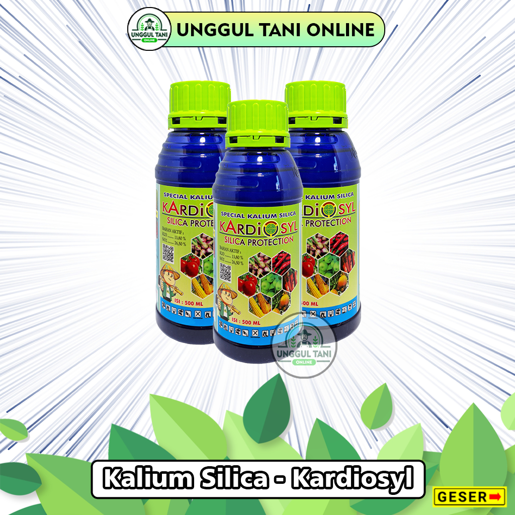 Kalium Silika KARDIOSYL 500 ML Kalium Cair Memperkokoh Jaringan Tanaman