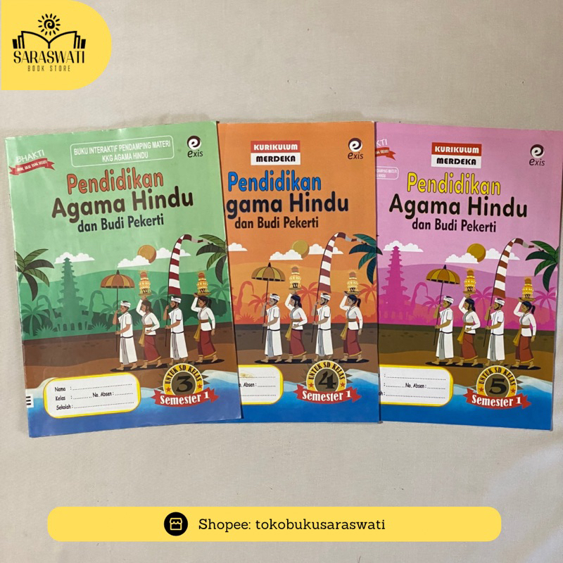 LKS Bhakti AGAMA HINDU KLS 3,5 SEMESTER 1 // Tri Rama Dewata