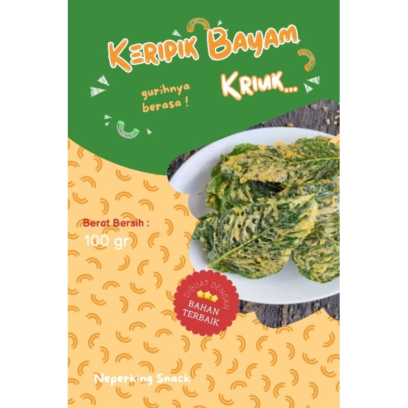 

Keripik Bayam