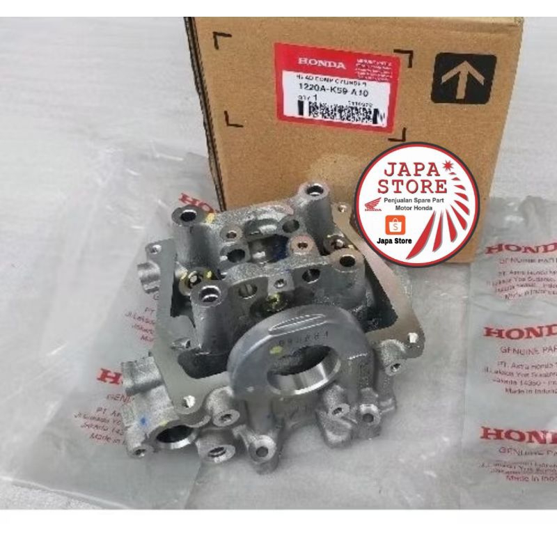 1220AK59A10 Kepala silinder vario 150 led head silinder vario 150 led head cylinder vario 150 led 12