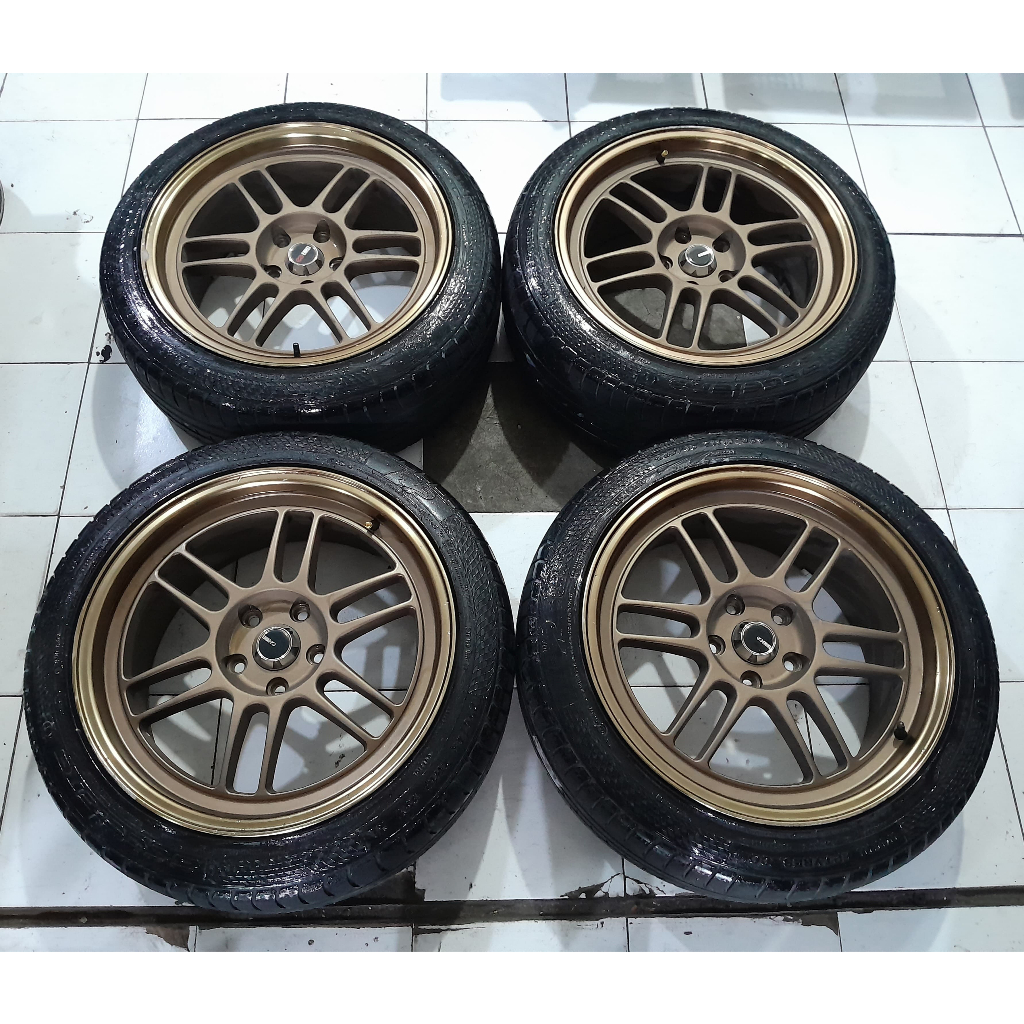 VELG MOBIL SECOND RPF 01 RING 18 LEBAR 8,5 PCD 5X114,3 + BAN 225 45 R18