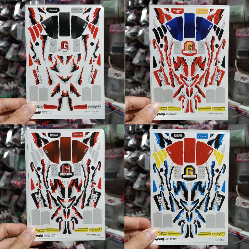 DECAL MINI 4WD BROCKEN GIGANT / STICKER TAMIYA BROCKEN GIGANT