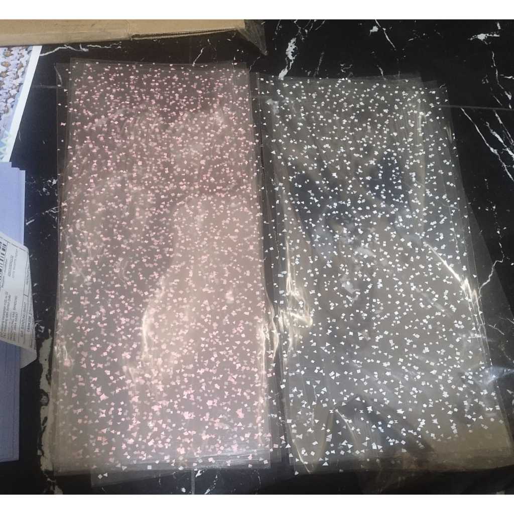 

Plastik bingkisan ulang tahun uk.19 ( opp motif uk 19cm x 42cm)