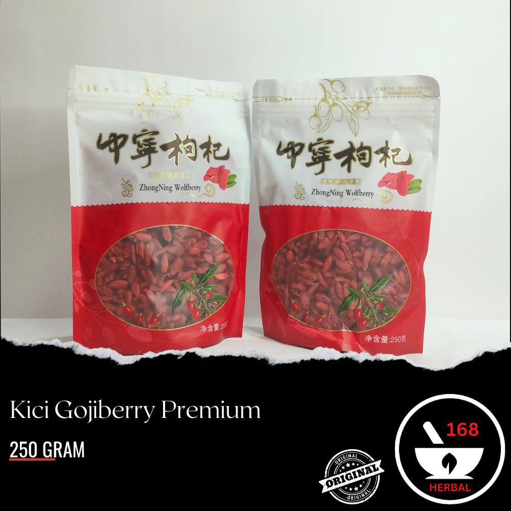 

Kiche Kici Gojiberry Premium 250gr - ZhongNing Wolfberry