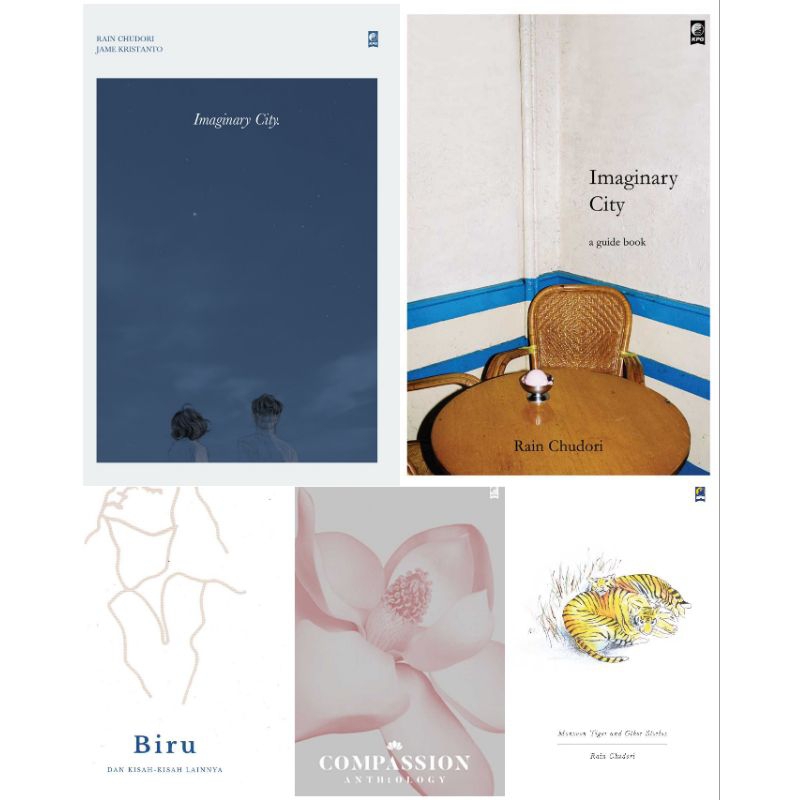 (KPG) (Original, Segel) Novel Imaginary City Graphic Novel; Monsoon Tiger; Biru dan Kisah-Kisah Lain