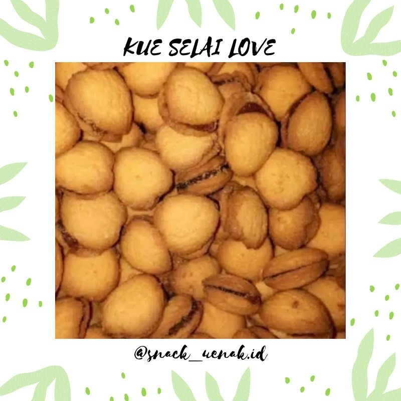 

SNACK KILOAN KUE NASTAR LOVE 250 GRAM | CEMILA MURAH MAKASSAR