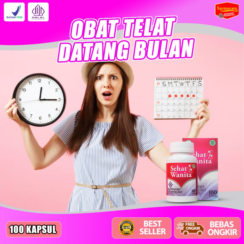 Sehat Wanita Obat Telat Datang Bulan Akibat Suntik KB Pelancar Haid 3 Bulan Mens Tidak Teratur