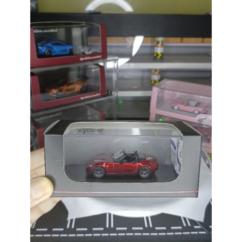 KYOSHO MAZDA MX-5 MIATA ROADSTER RED 2015 RARE