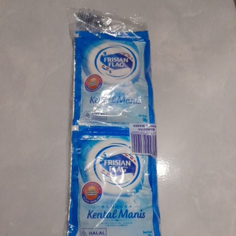 

skm susu kental manis frisian flag putih dan coklat
