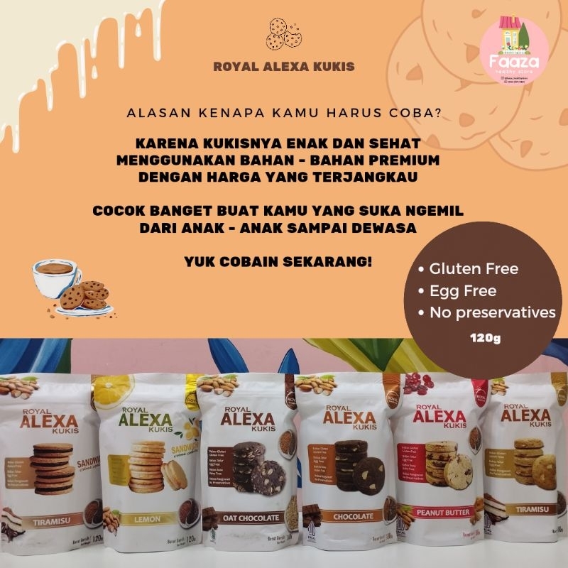 

Royal ALEXA Kukis ( gluten free almond cookies )