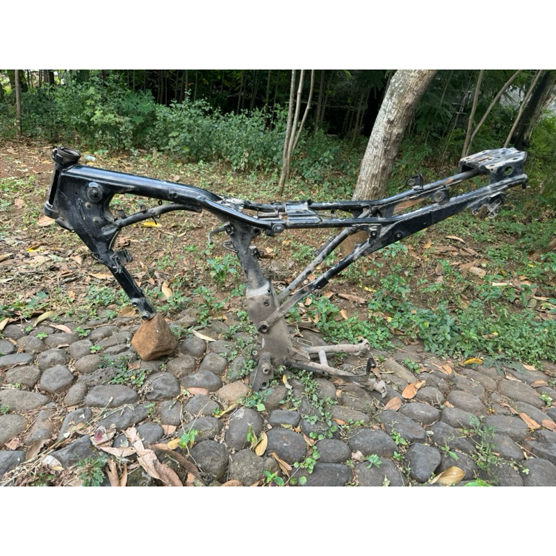 rangka frame sasis megapro monoshock original