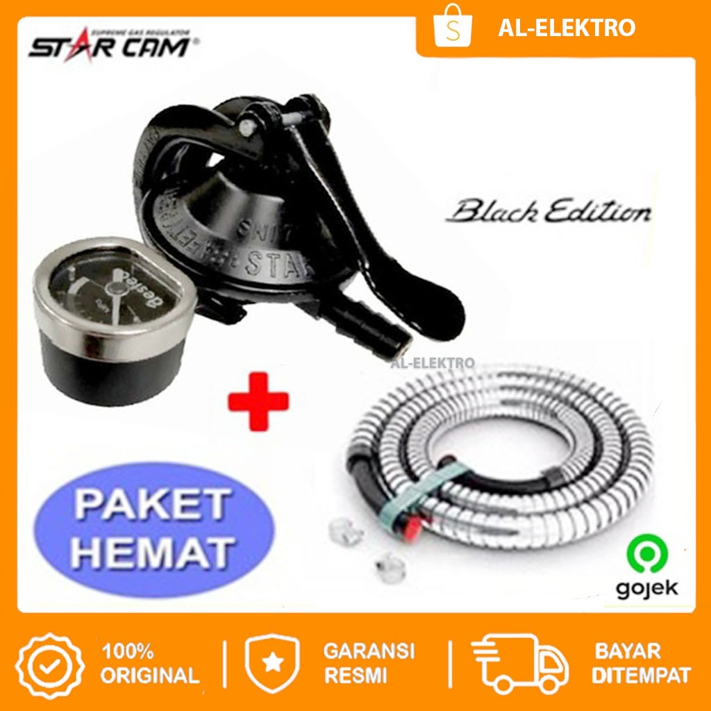 Destec Regulator Gas Regulator Kompor Gas / Selang Gas / Selang Regulator Kompor Gas Selang