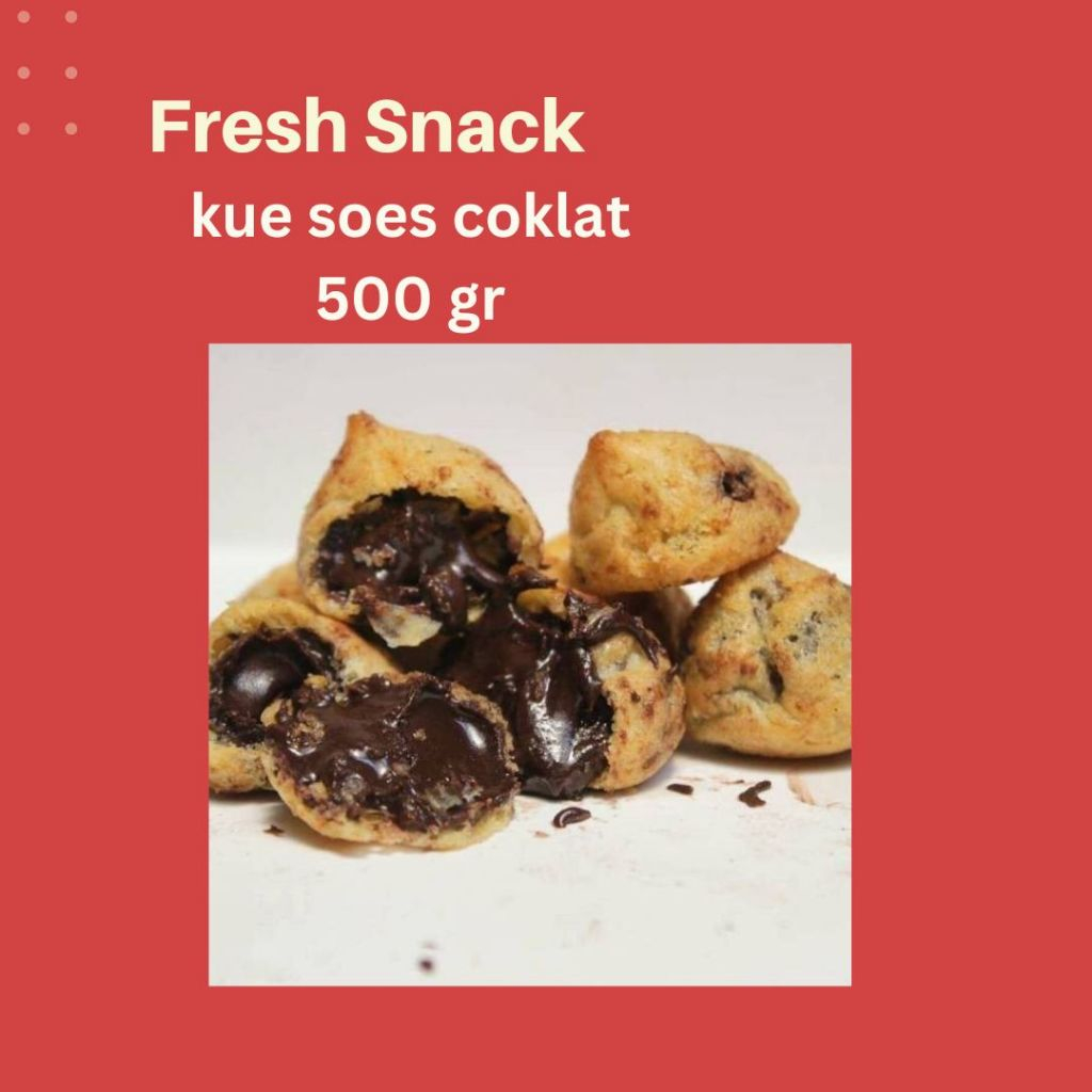 

(500gr) Kue Soes Cokelat | superr enakkkkkk