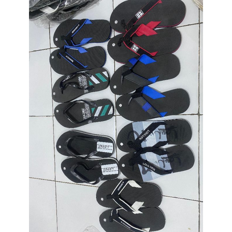 KIA GROSIR PAKET USAHA SANDAL JEPIT ISI 10 PASANG