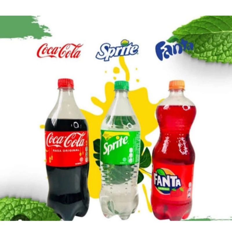 

COCA COLA/SPRITE/FANTA PET @390ml*12 BOTOL. SEPACK