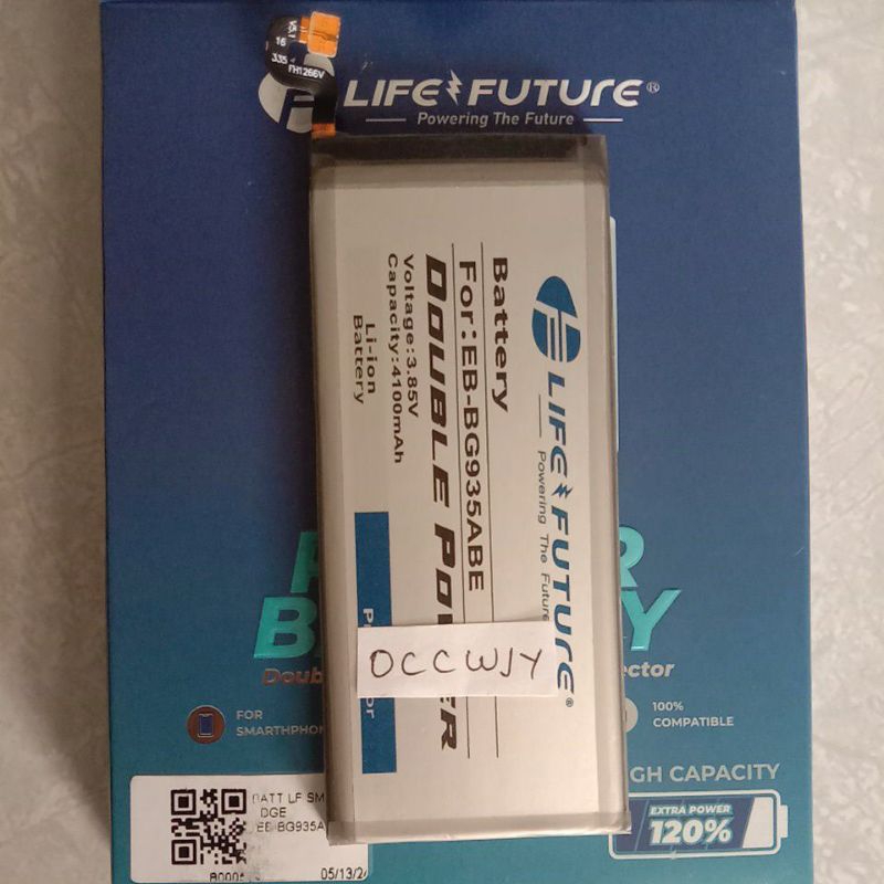 BATERAI LIFE FUTURE SAMSUNG S7 FLAT