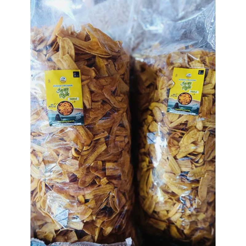 

Keripik pisang kepok 1ball