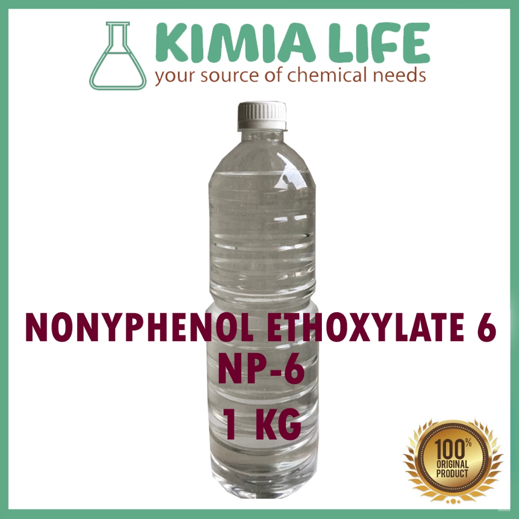 NP 6 / NP6 / Nonylphenol Ethoxylate 6 / Surfaktan Emulsifier 6 - 1 KG