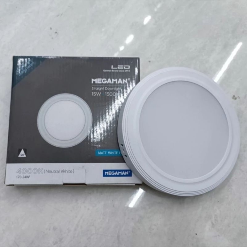 Downlight Slim Outbow 15Watt 4000K Natural White - Megaman